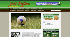 Desktop Screenshot of golfduffers.com